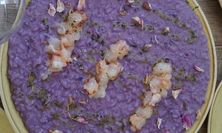 risotto-cavolo-viola-gamberi