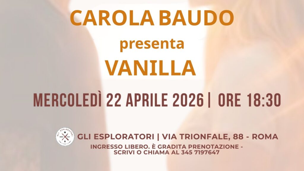 Carola Baudo presenta Vanilla