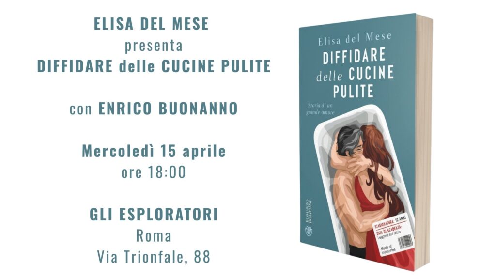 Elisa del Mese presenta Diffidare delle cucine pulite